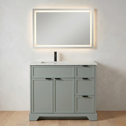 The Joseph 36" Custom Painted Bathroom Vanity - Image 2