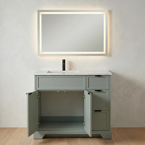 The Joseph 36" Custom Painted Bathroom Vanity - Image 5