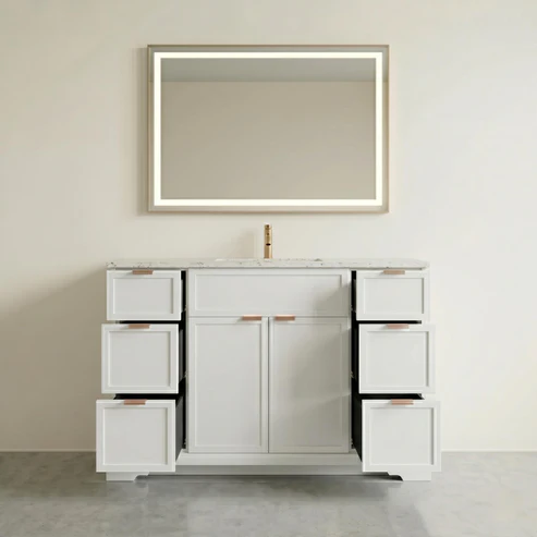 The Joseph 48" Custom Painted Bathroom Vanity - Image 5