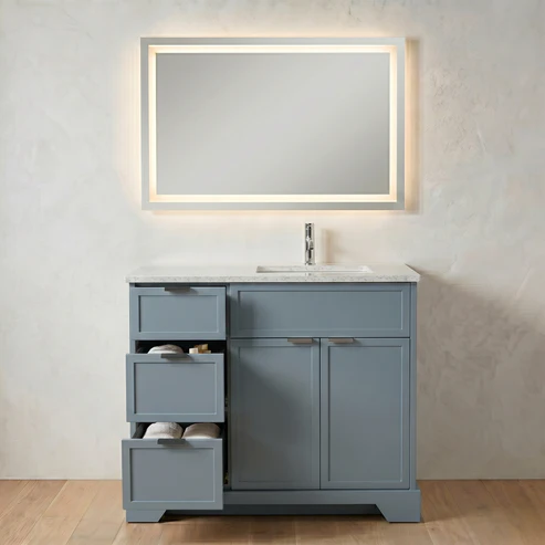 The Joseph 36" Custom Painted Bathroom Vanity - Image 6