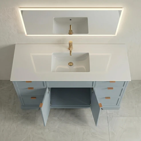The Joseph 48" Custom Painted Bathroom Vanity - Image 6