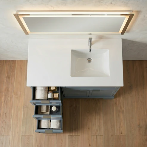The Joseph 36" Custom Painted Bathroom Vanity - Image 7