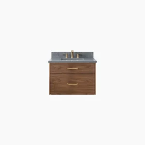 A-3 Flooting A2 Floating Single Sink Top Drawers With Cutout For Plumbing