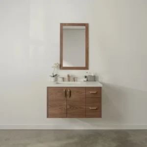 A5- Flooting Left Sink With 2 Drawers Right Side